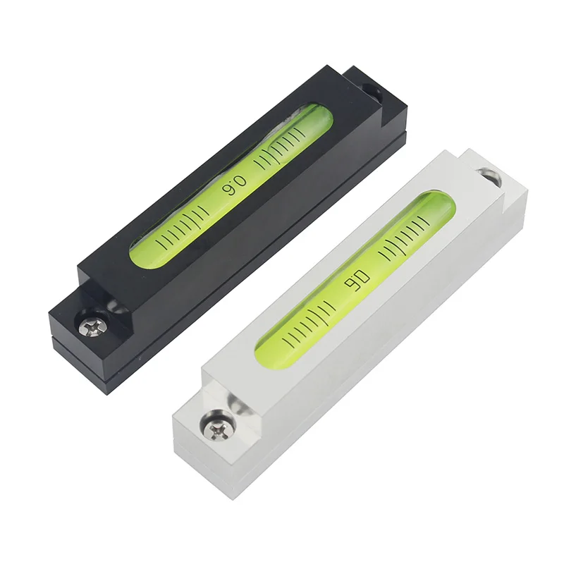 Imagem -06 - Hprecy-máquina de Nível Ajustável Pequena Ferramenta para Nivelamento Alta Precisão Longa Horizontal Bolha Mini Nível de Espiga