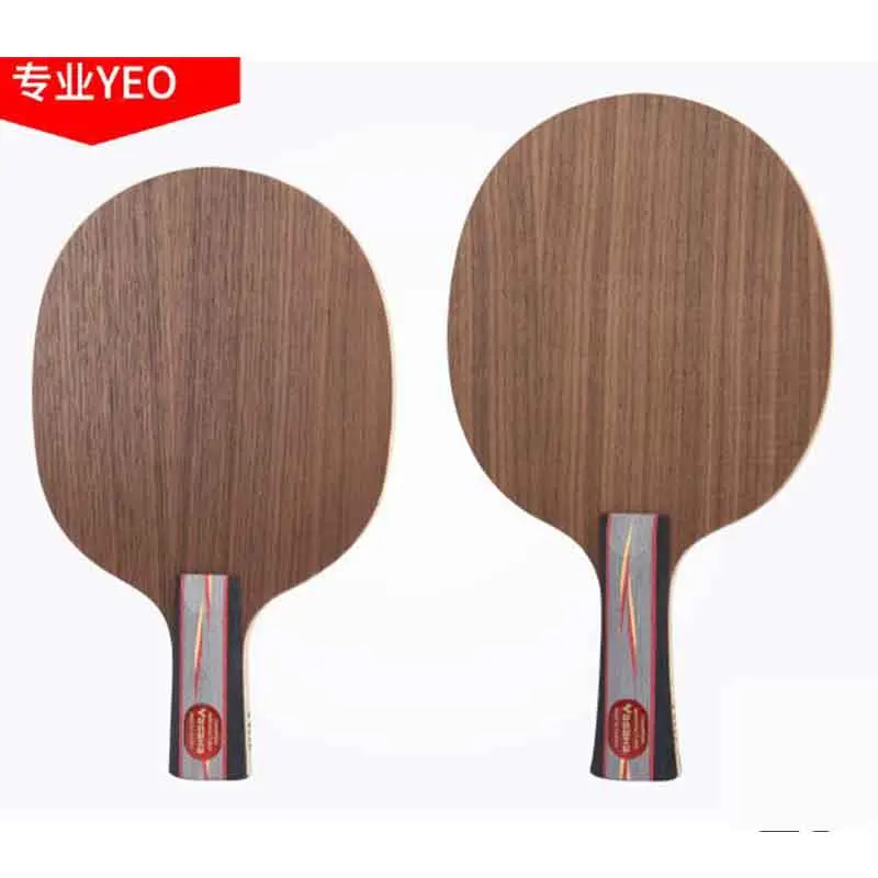 Yasaka YEO-Professional Table Tennis Blade, Professional Ping Pong Racket, No Words on the Blade, Pure Wood, Original