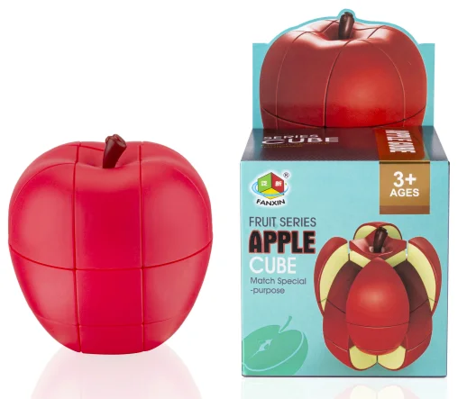 Nowa oryginalna FanXin Fruit Magic Cube Apple Banana Lemon zabawki edukacyjne dla dzieci łamigłówka Brithday Christmas Gift