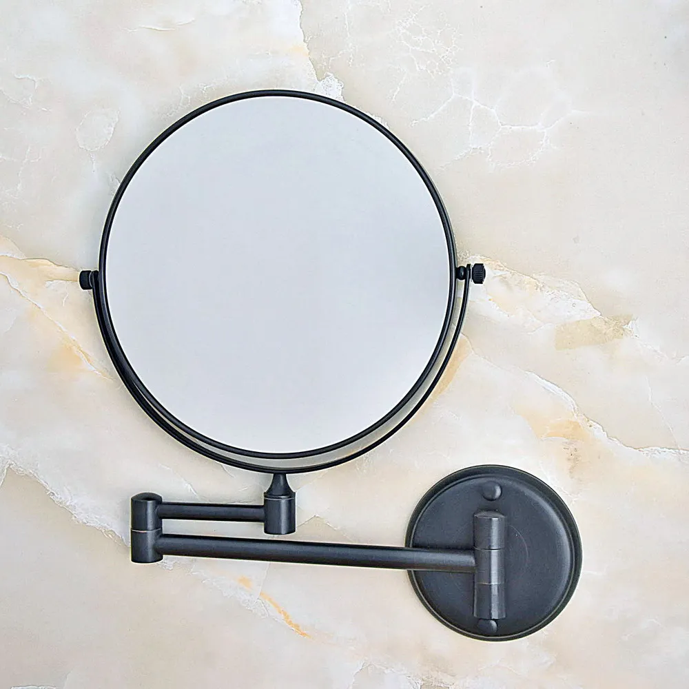 Bath Mirrors 8 Inch 3X 1X Magnification Makeup Mirror Double Sided Makeup Mirror Desktop Mirror Wall Oil Rubbed Brass aba634