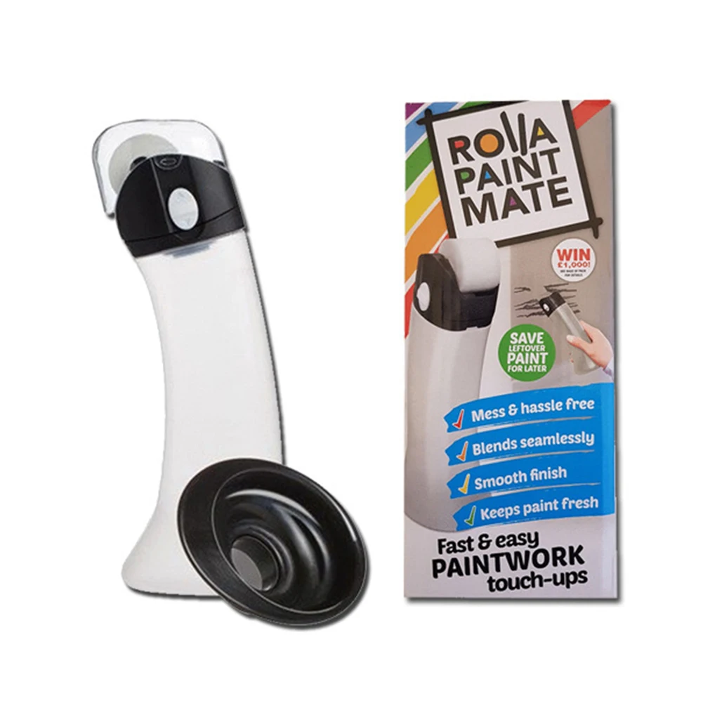 Kit de cabo de pincel em rolo diy, ferramenta para artesanato, rolos de pintura caseiros para decoração de parede