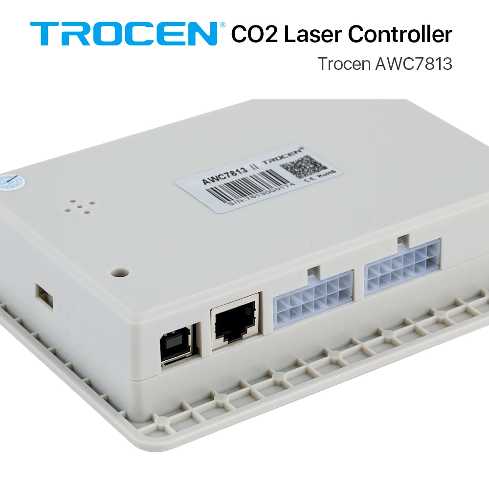 Trocen CO2 Laser Cutter Controller AWC7813 DSP for K40 Engrave Cutting Replace AWC708S Lihuiyu Yueming GOLDEN Panel