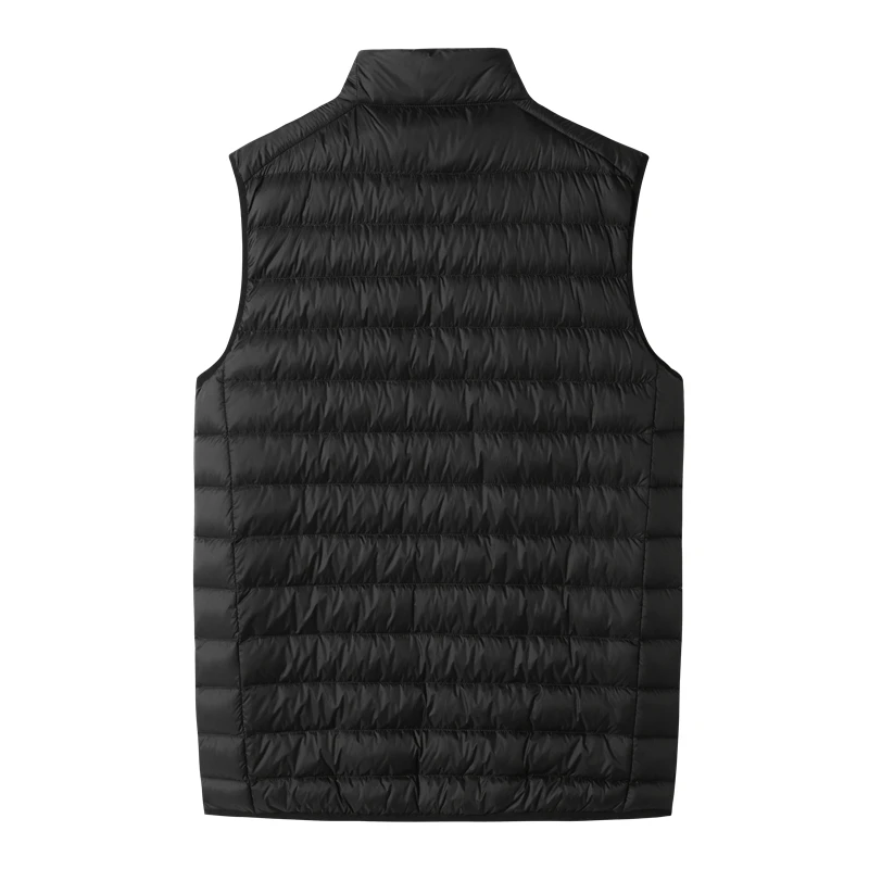 Men's sleeveless vest men's spring and autumn new lightweight jacket men's down jacket jacket thick coat vest(oversized plussize