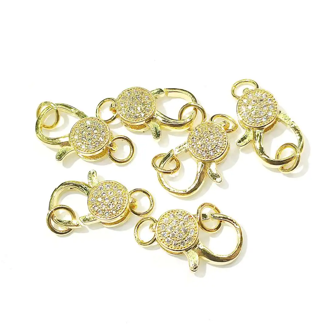 

10PCS CZ clasps for Women DIY Jewelry Accessories CZ049