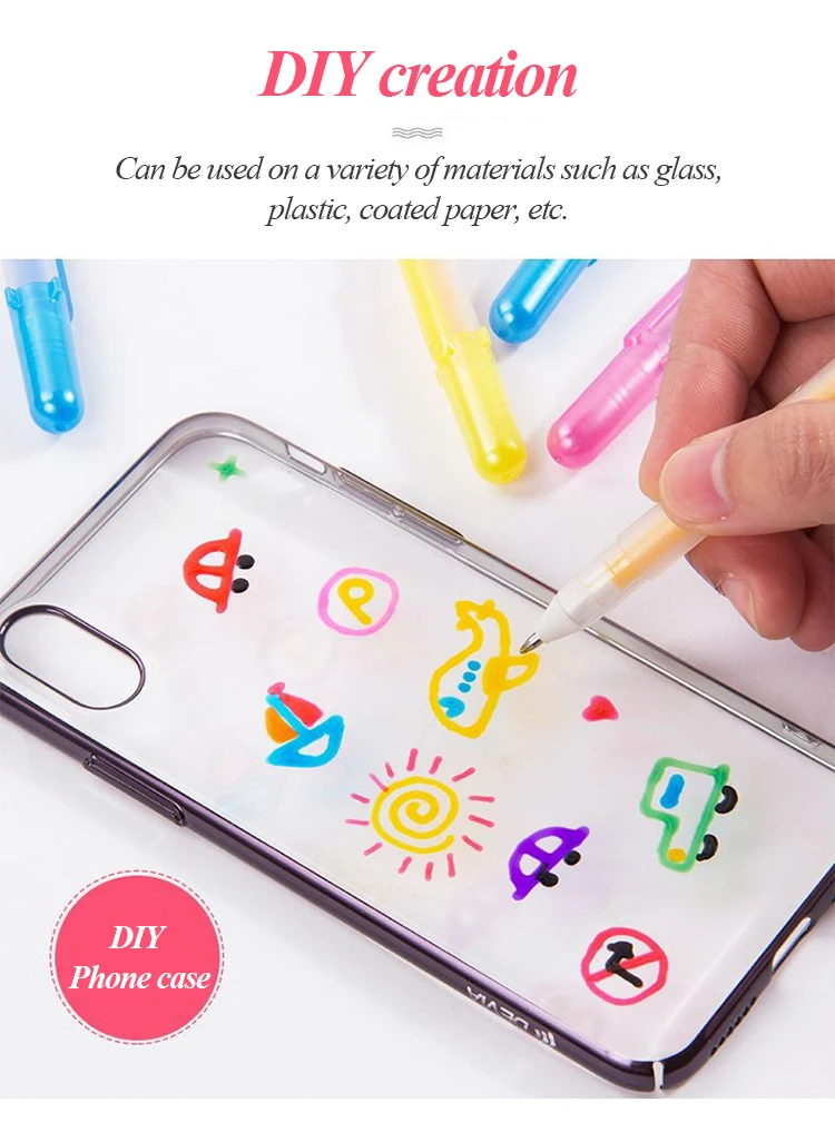 3 Stück SAKURA Gelly Roll Gelschreiber Highlight Marker für Journaling, Kunst, Zeichnen, klassische weiße Tinte, verschiedene Spitzen, fein, mittel, kräftig – Detail 3