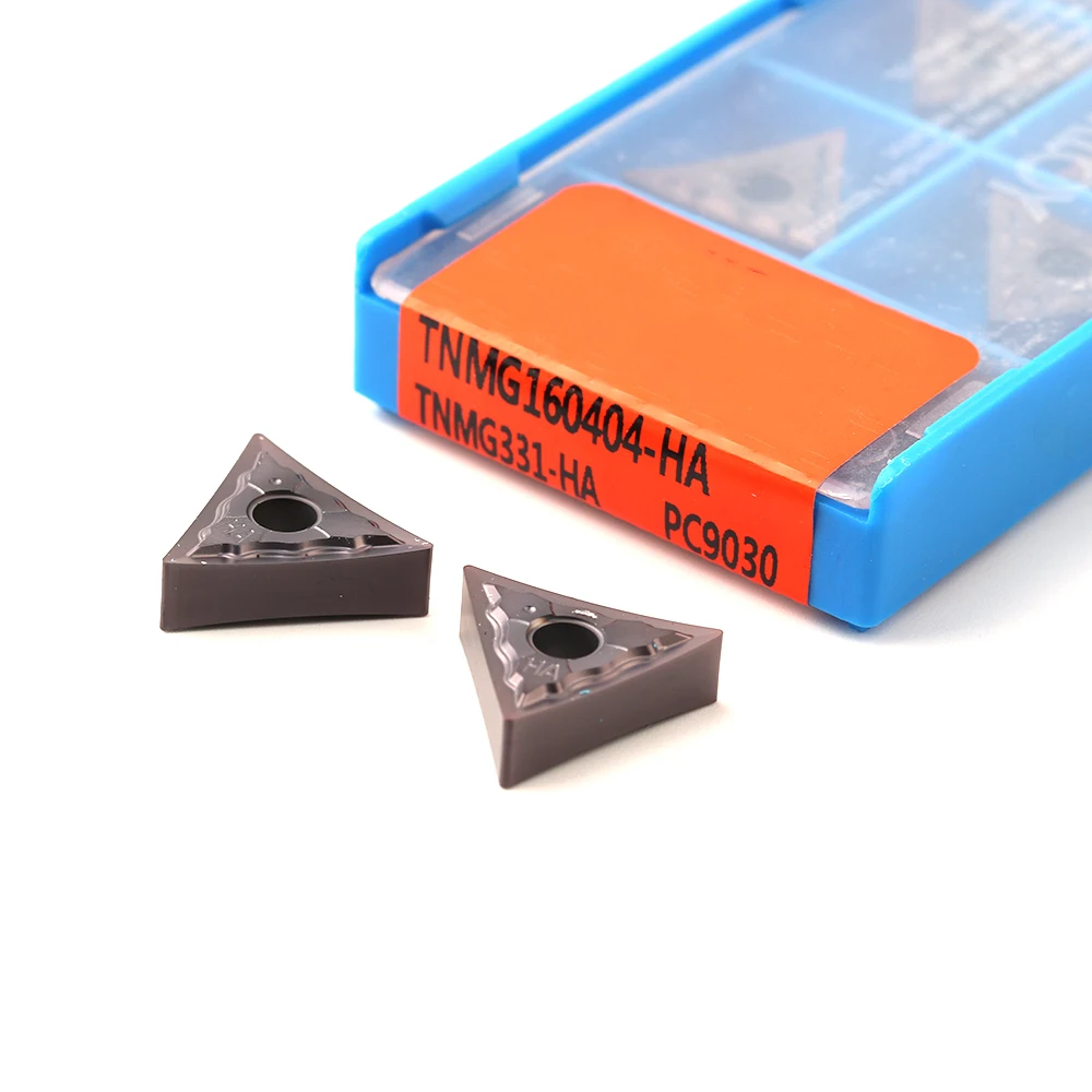 100% Original TNMG160404 TNMG160408 HA PC9030 ภายนอกเครื่องมือคาร์ไบด์ใบมีดสำหรับ TNMG 160404/08 เครื่องมือ