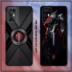 Phone Case For Nubia RedMagic 6R Case Soft TPU Cover For Red Magic 6R Shockproof Back Cover For Red Magic 6 6S Pro 5G 5S 3 MARS
