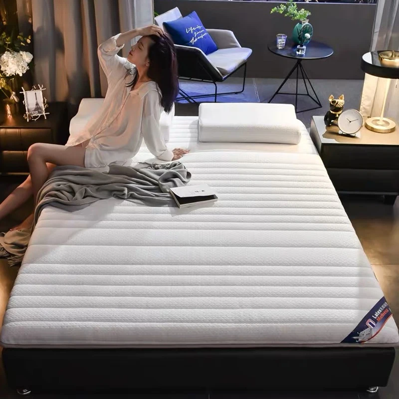 5D honeycomb breathable latex mattress Foldable Floor Tatami Student Dormitory thick 6cm Comfortable soft sponge Mattress Topper