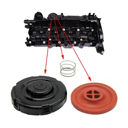 Diaphragm Membrane Seal Rocker Cover PCV Valve Kit for BMW 1 3 4 5 X1 X3 X5 F25 F15 F85 E84 F07 F10 F11 F36 F32 F82 2.0L Diesel