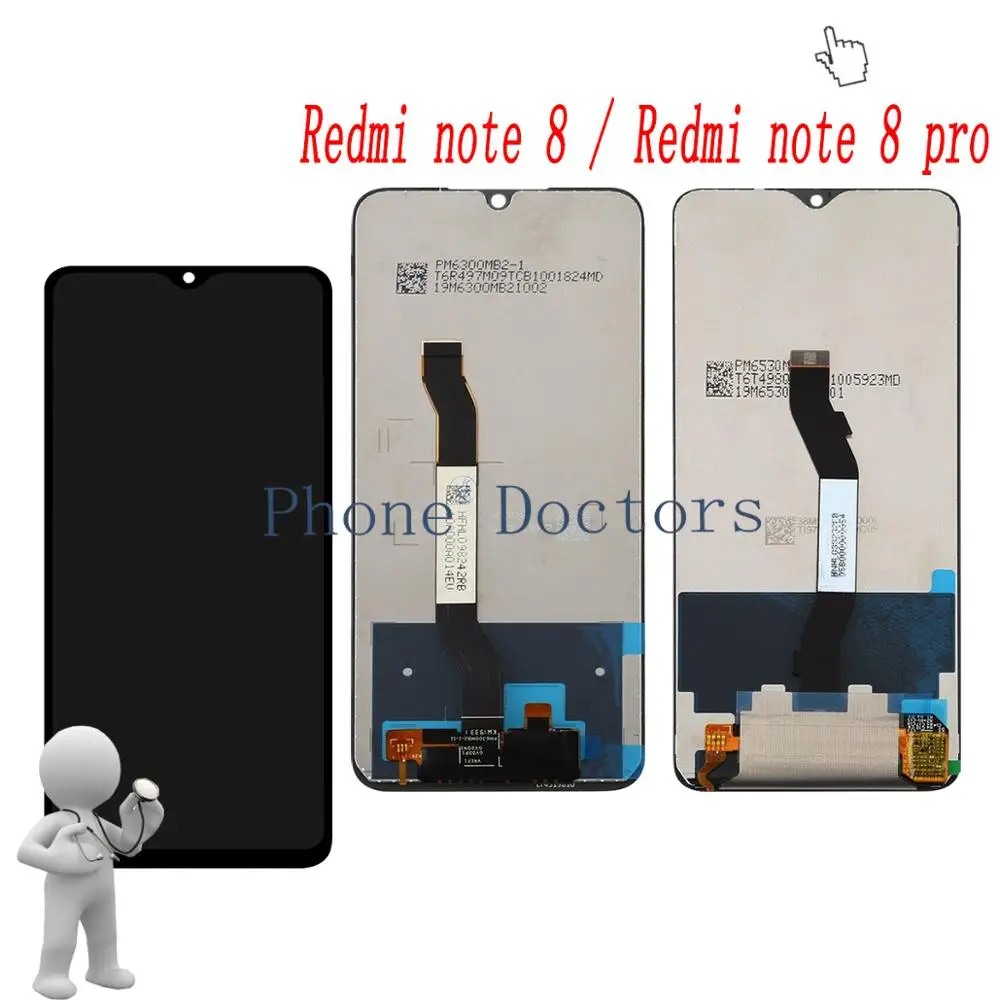 AAA Quality For Xiaomi Redmi Note 8 pro LCD Display Touch Screen Digitizer Assembly For Redmi Note 8 M1908C3JH LCD New