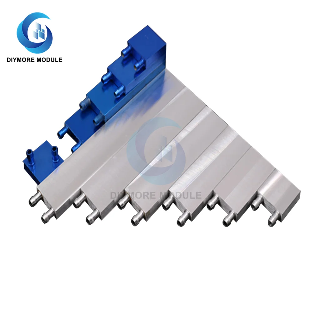 Aluminum Alloy Water Cooling Block Radiator Heat Sink System for PC Computer Laptop CPU Liquid Water Cooler Accessories