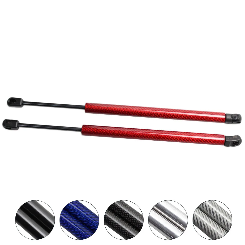 For DS 5 2011-2018 Citroen DS5 Front Hood Bonnet Gas Struts Lift Support Carbon Fiber Shock Damper Absorber Prop Rod Pistons