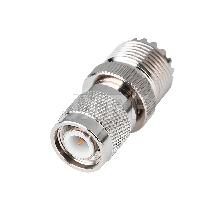 2Pcs Tnc Stekker Naar Uhf Vrouwelijke Jack Dus-239 Rechte Rf Connector Adapter