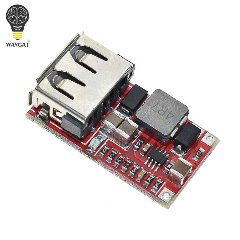 6-24V 24V 12V to 5V USB Step Down Module DC-DC Converter Phone Charger Car Power Supply Module Efficiency 97.5% Buck Module