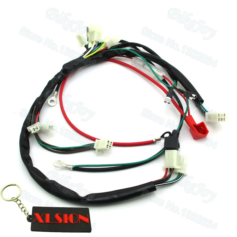 XLJOY Wiring Harness Loom for Zongshen 190cc Electric Start Engine Pit Dirt Bike XLJOY Wiring Harness Loom for Zongshen 190cc Electric Start Engine Pit Dirt Bike