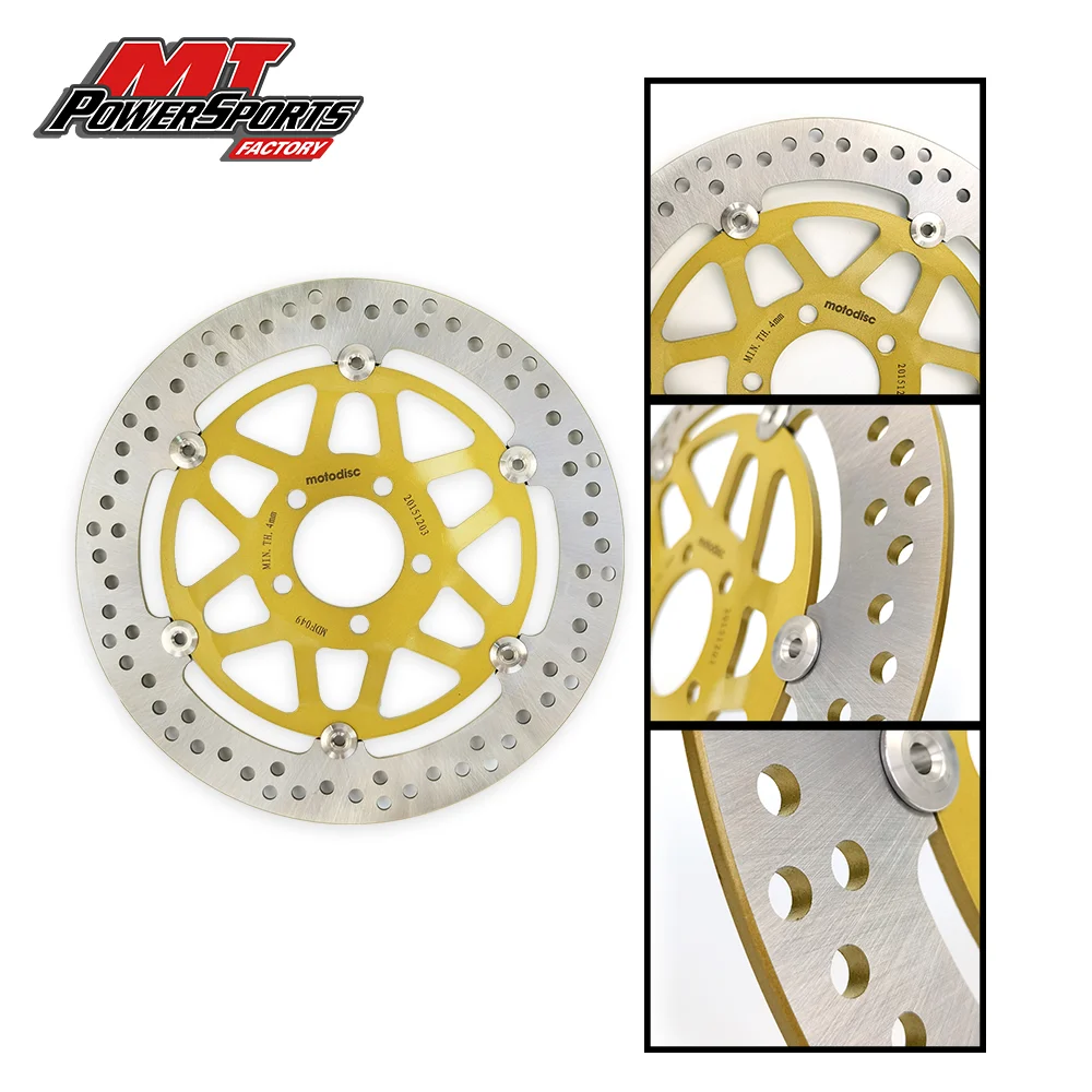 For Kawasaki ZX6R 1998 1999 2000 2001 2002 Brake Disc Rotor Front MTX Motorcycle Street Bike Braking MDF049