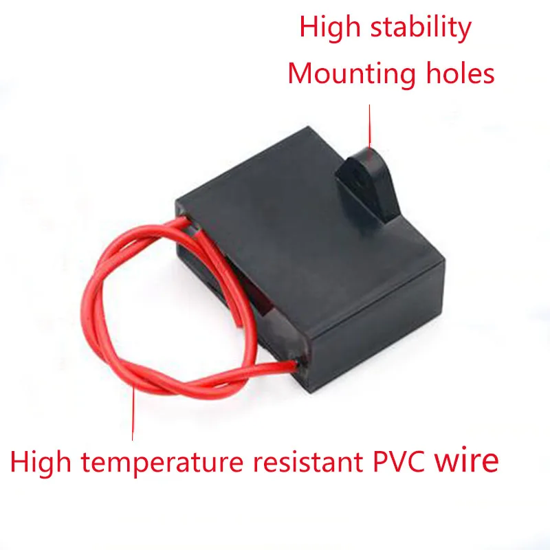 1.2uF 450V CBB61 팬 커패시터, 1.2μF 팬 시동 커패시터, 모터 시동 커패시터