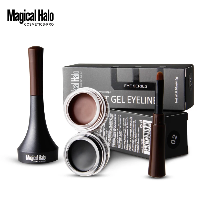 Magische Halo Augenbraue Bleistift 3D Farbton Wasserdicht Anhaltende Natürliche Make-Up Kosmetik Eye Brow Gel Schönheit Werkzeug Mit Pinsel TSLM2