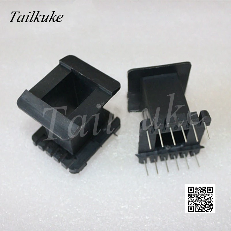 EE65B Skeleton Vertical 6+6 Transformer Skeleton PBT Material Can Be Equipped with EE65B Ferrite Core