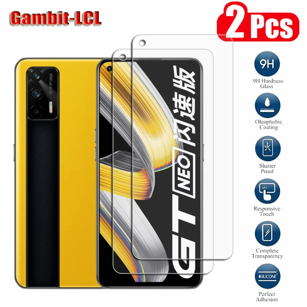 9H HD Protection Tempered Glass For Realme GT Neo Flash 5G Neo2T RMX3350 RMX2202 RMX3031 Screen Protective Protector Cover Film