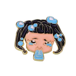 Melanie Martinez Soap Inspired Lapel Pin shines through on this squeaky-clean but edgy accessory