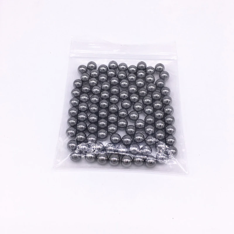 Lote de bolas de acero de alto carbono para caza, munición de acero para caza, catapulta, tirachinas, 4mm, 5mm, 6mm, 100 unids/lote por bolsa