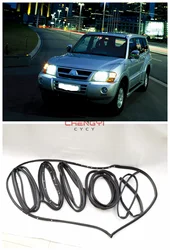 1PCS Door Rubber Seal Doorpost Rubber Strip For Pajero Montero Shogun V73W V77W V93W V97W MR437145 MR437146 MR437161 MR437162