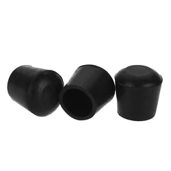 Puntas de Goma Redondas y Gruesas de 14 mm y 25 mm para Sillas, Protectores de Patas de Mesa Antideslizantes y Silenciosos, Protectores de Patas de Muebles
