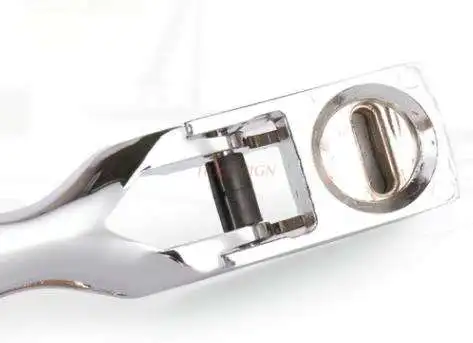 Handheld Enkele Perforator Pvc Id-kaart Puncher Rvs Ovale Perforeren Tangen