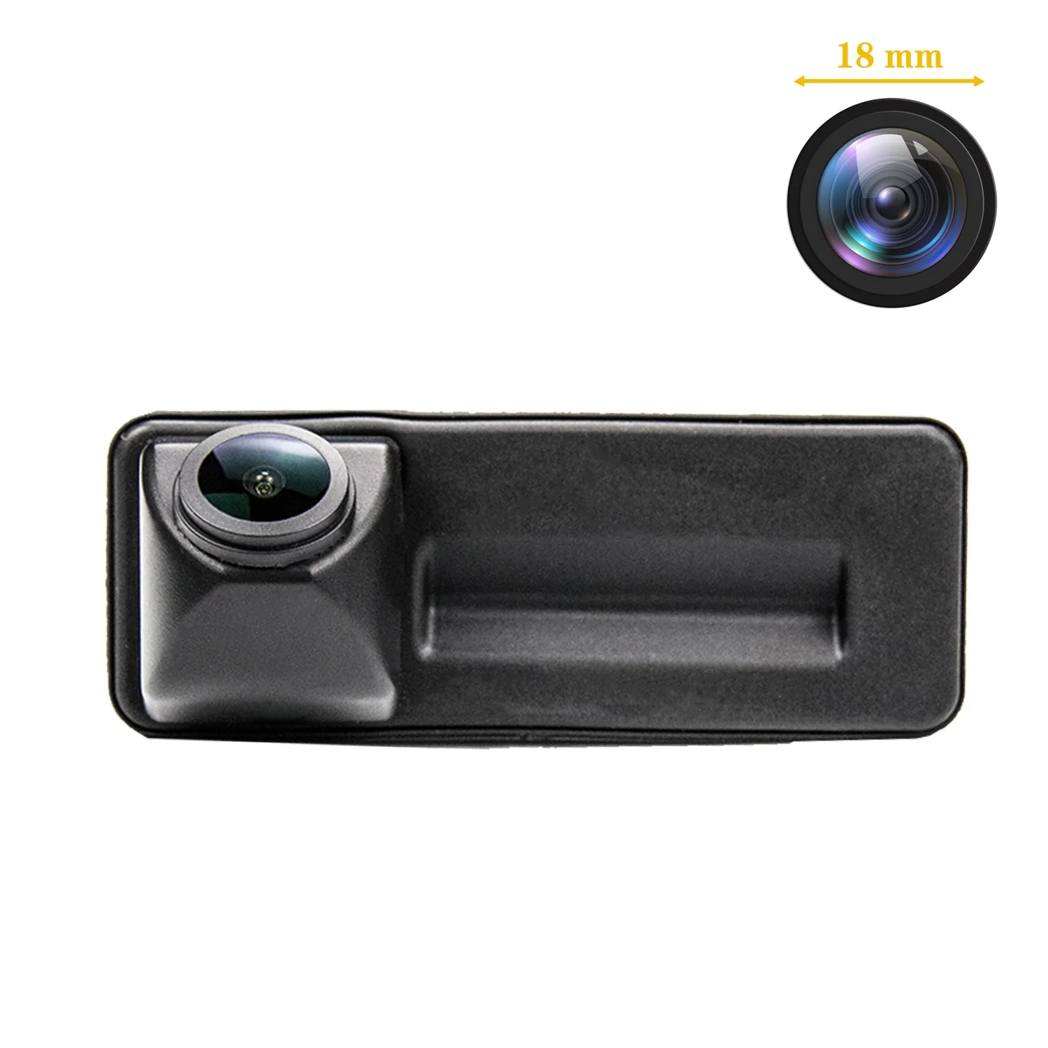 

HD 1280*720P Night Vision Rear View Camera for Audi A1 Skoda Rapid Fabia Roomster Polo 6R, Misayaee Reversing Backup Camera