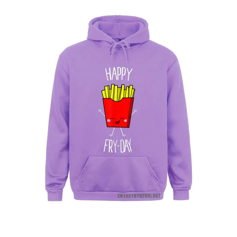 Hoodies Happy Fry-Day Cute Kawaii Food Winter Autumn Long Sleeve Men/Women Sweatshirts Classic Sportswears New Arrival