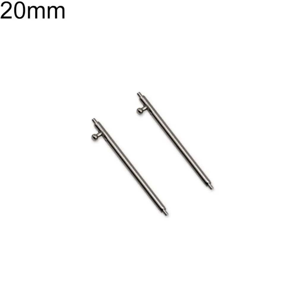 2Pcs 18/20/22mm Stainless Steel Quick Release Watch Strap Band Spring Bar Pin