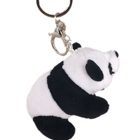 Panda Doll , Keychain Plush Accessories Keyring Plush Animal Toy