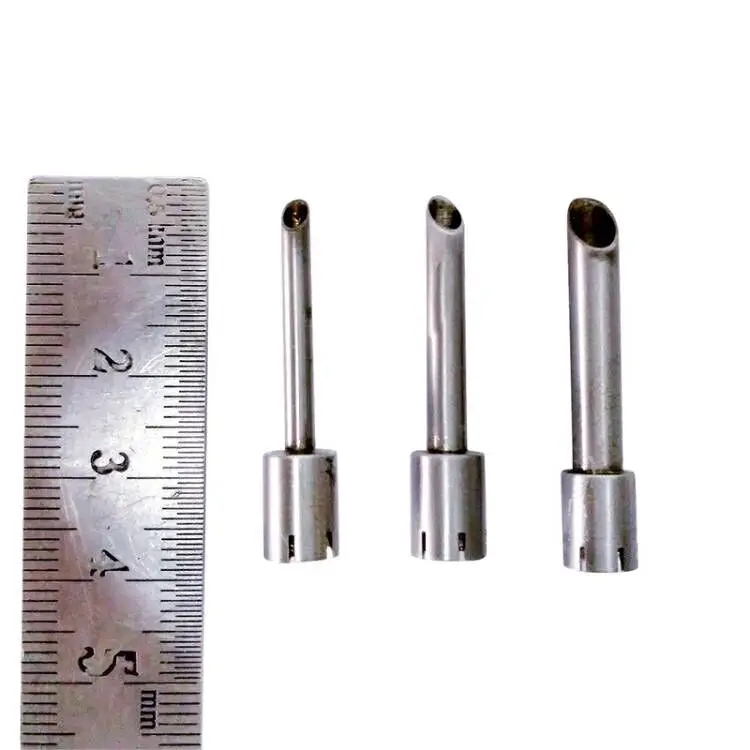 A set of needles for a new pneumatic tufting repair gun