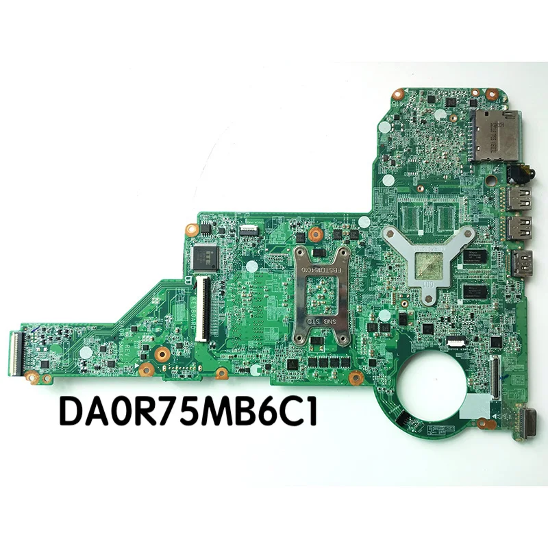 Imagem -02 - Laptop Motherboard Adequado para hp Pavilion Da0r75mb6c1 720692001 720692501 100 Testado Totalmente Trabalho