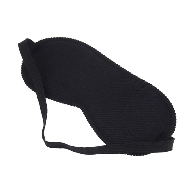 Kobiety mężczyźni miękka czarna maska na oczy s szybka śpiąca podróżna maska do spania maska na oczy Eyeshade Cover Shade Patch przenośna opaska na oczy