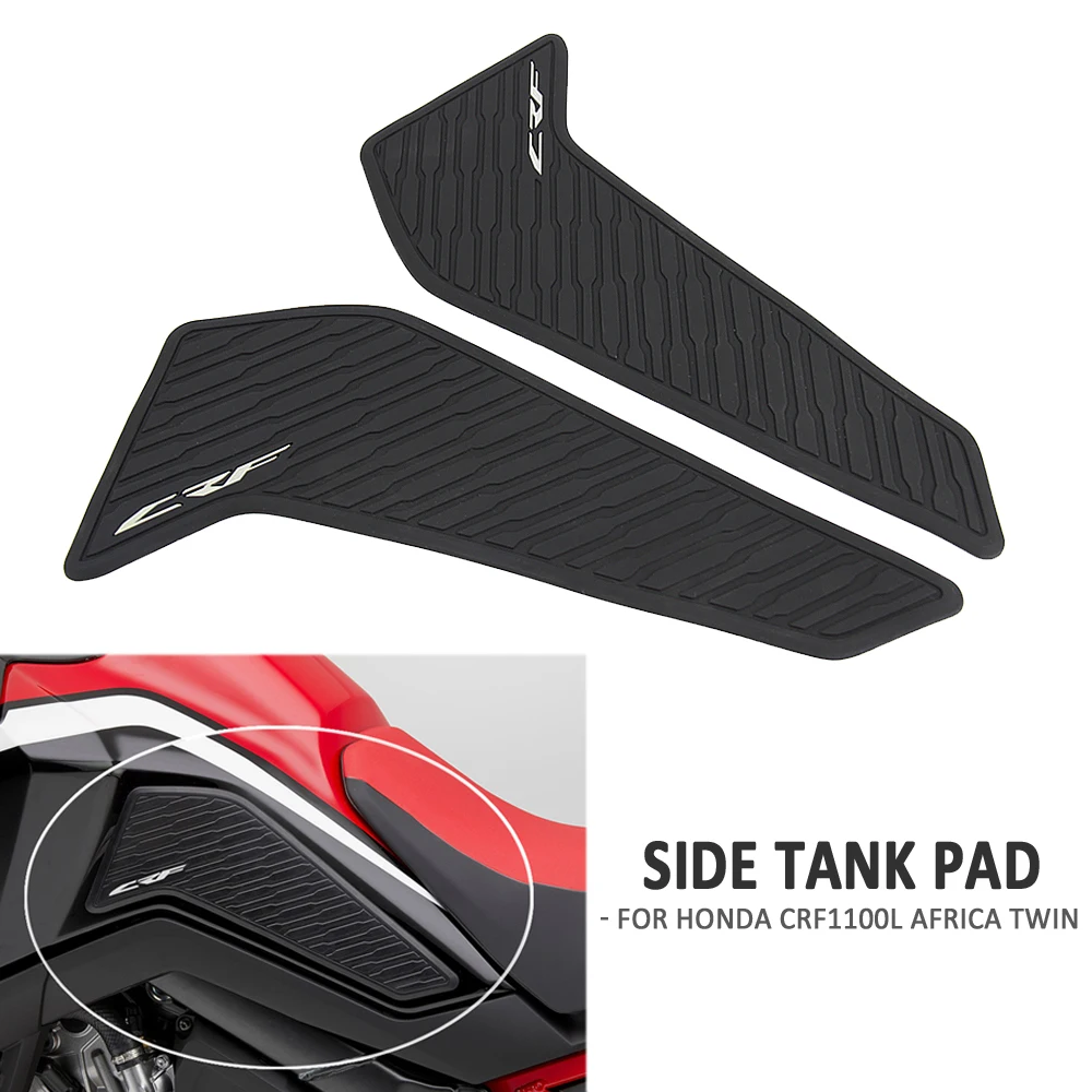 

For Honda CRF1100L Africa Twin 2020-2022 Motorcycle Side Fuel Tank Pad Rubber Sticker Side Pad