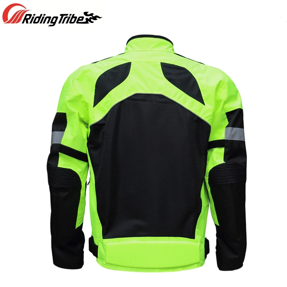 Men Motorcycle Jacket Motorbike Riding Protective Coat Summer Winter Motorcyclist Clothing M -5XL size JK-21