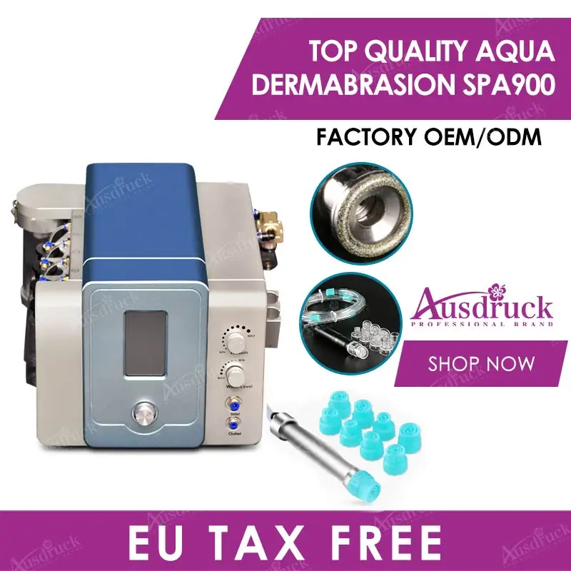 Hydro Dermabrasion Water Skin Rejuvenation Anti Aging Diamond Microdermabrasion  Peeling Facial Machine Spa salon equipment