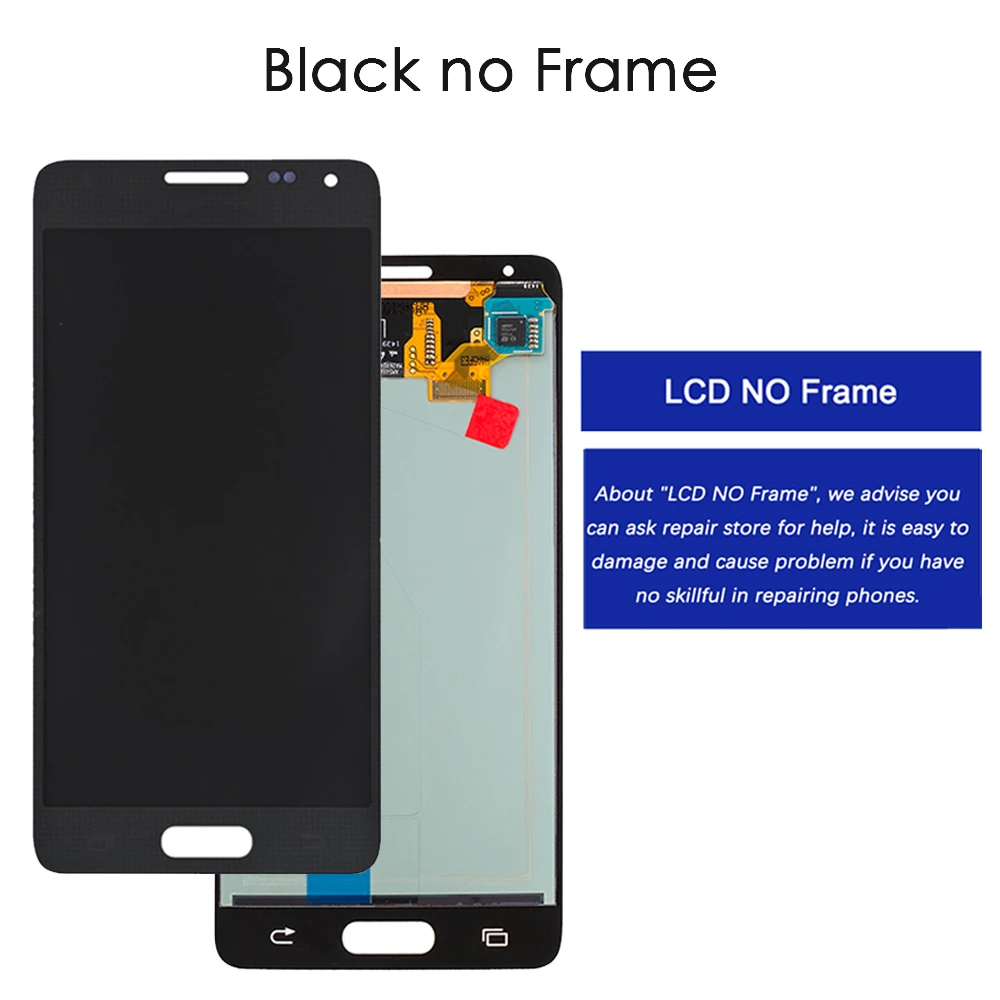 New for Samsung  Alpha G850F lcd Display Touch Screen Digitizer for  Alpha (S801) G850 LCD Note 4 mini Display