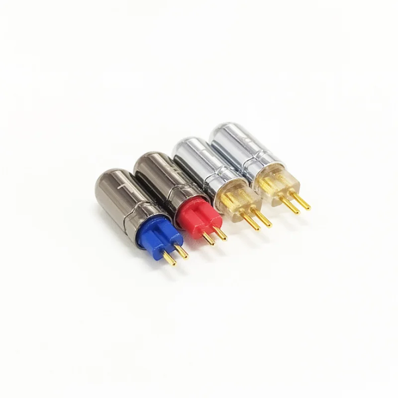 0.78mm 2pin 0.78mm Convex with groove pure copper gold-plated UM3X W4R UE18 headphone pin 1pair(L+R)