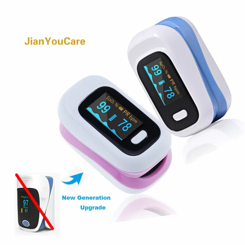 JianYouCare Digitale finger oximeter OLED pulse medizinische pulsioximetro SPO2 PR gesundheit alarm Fingertip oximetro de dedo mit fall