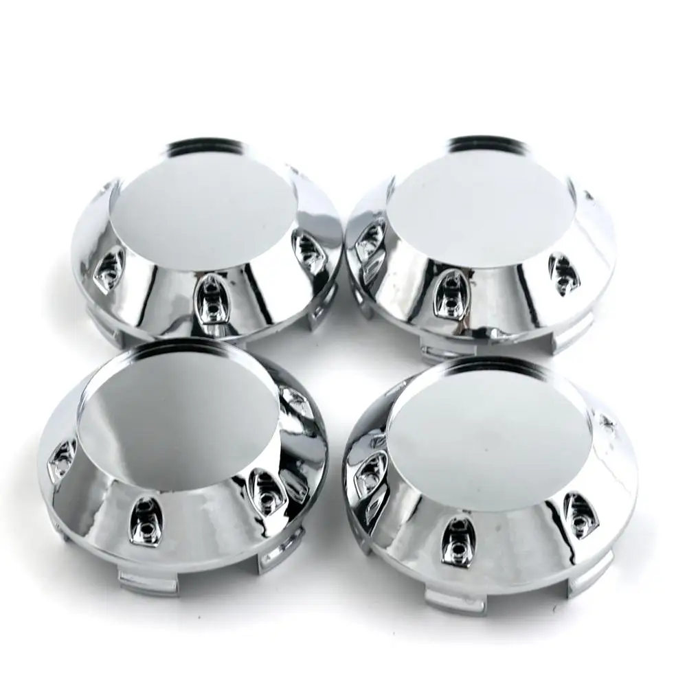 4pcs 59mm 56mm Car Wheel Center Cover For MK009 481K60  Rims Auto Hub Caps Refits Styling Accessroies Silver ABS Parts