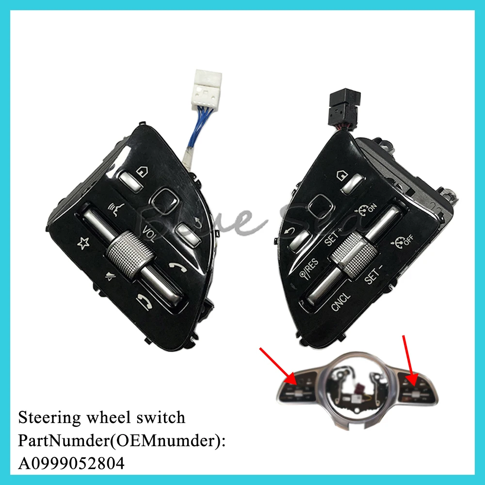 A0999052804 Multi-Function Steering Wheel Switch For Mercedes-Benz W177