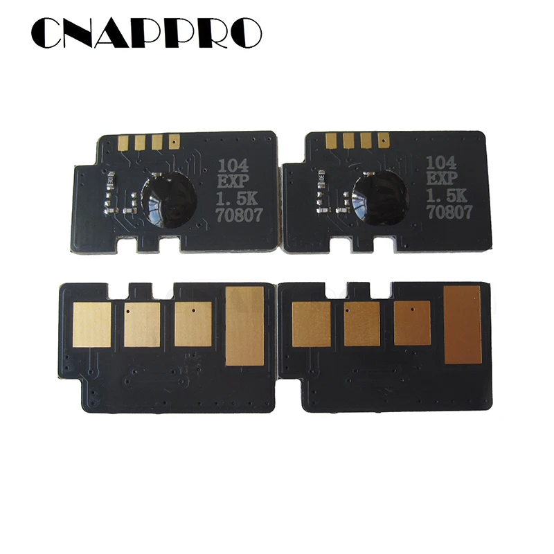 2PCS Mlt-d104s Mltd104s Toner Chip For Samsung ML-1660 1665 1667 1670 1671 1675 1676 1677 1865 1867 SCX 3200 3205 Printer Chips