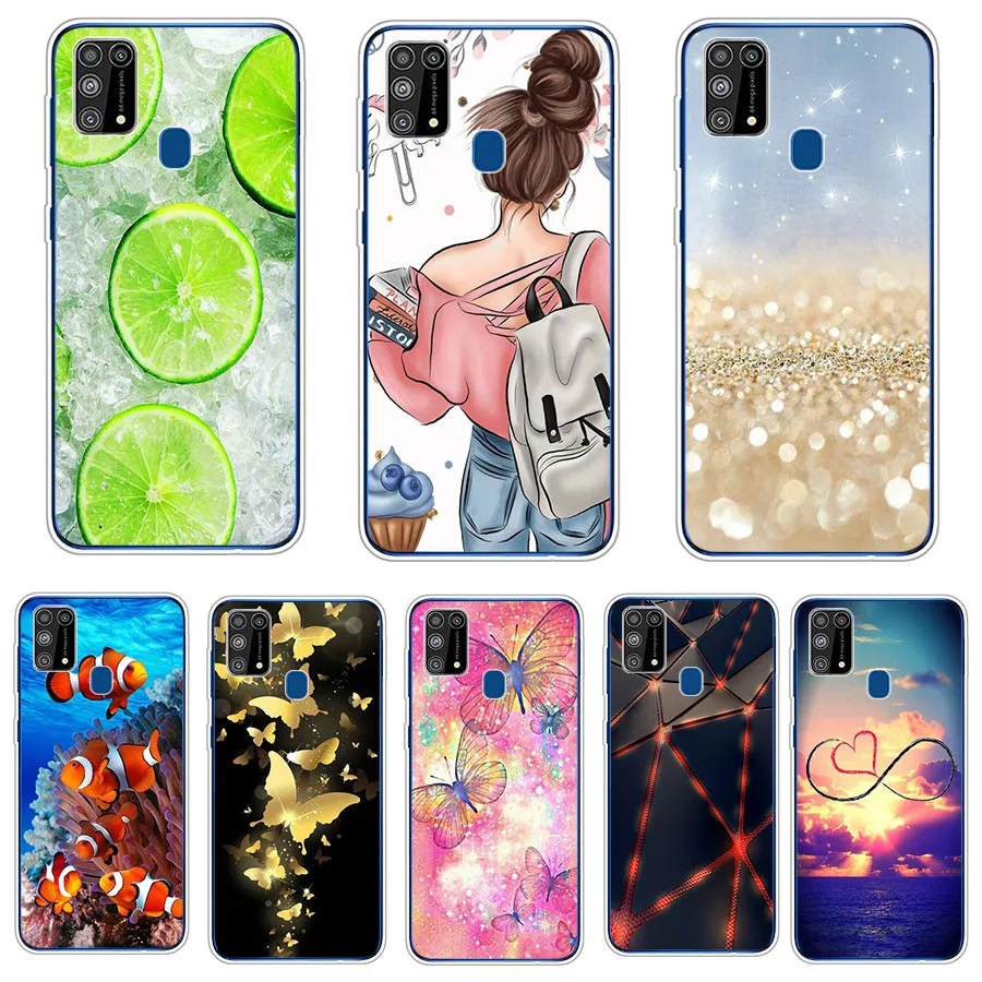 For Samsung Galaxy M31 Case Galaxy M31 Cover Bumper Case For Samsung M 31 Case Soft TPU Silicon Back Phone Case Coque