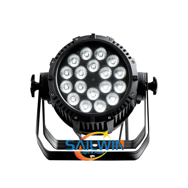 

Factory Price 18X18W 6IN1 RGBAW UV Outdoor IP65 Waterproof LED Pr Light Disco Stage Lights Moving Head Light Dance Floor DMX512
