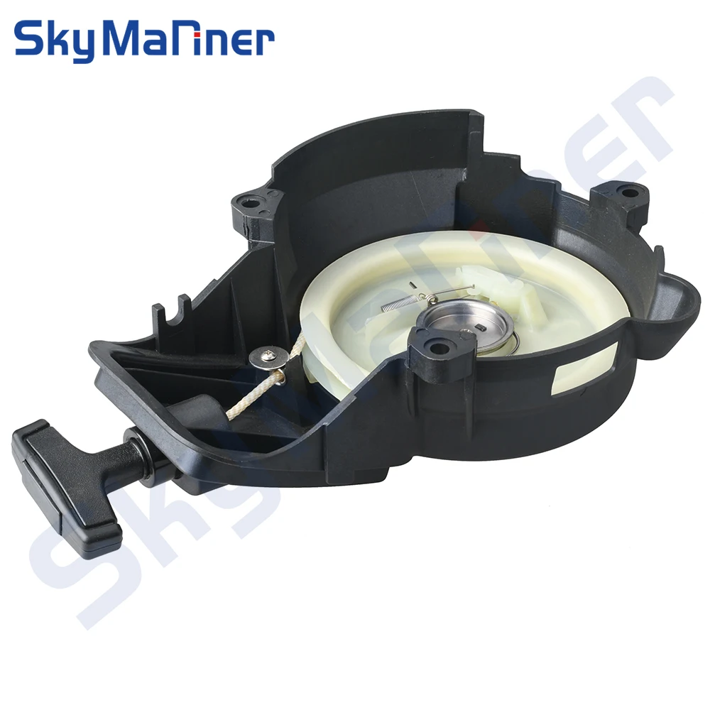 63V-15710 Manual Starter Assy For YAMAHA Parsun 2 Stroke 9.9HP 15HP 63V-15710-10 63V-15710-12 63V-15710-13 63V Boat Engine