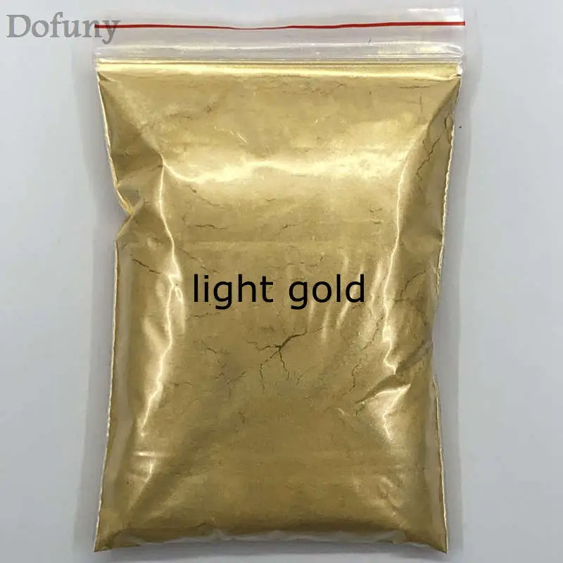 50g High Quality Mica Gold powder Pigment for DIY decoration Paint Cosmetic Metal Gold Dust  Soap Dye