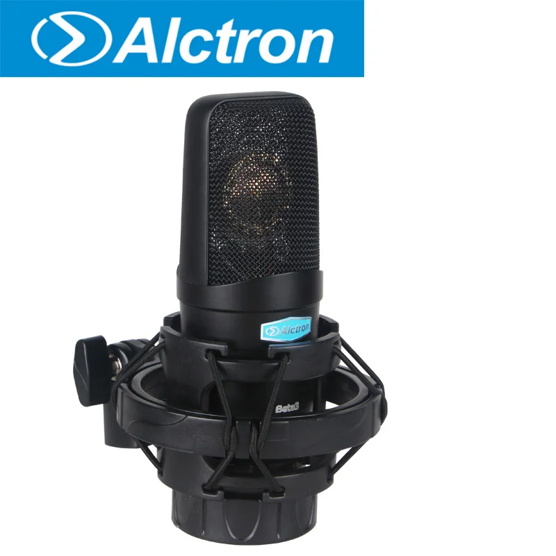 Alctron Beta3 Professional large diaphragm FET condenser mic used in studio recording, stage performance etc occasions